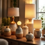 Lampy ceramiczne stołowe i biurkowe